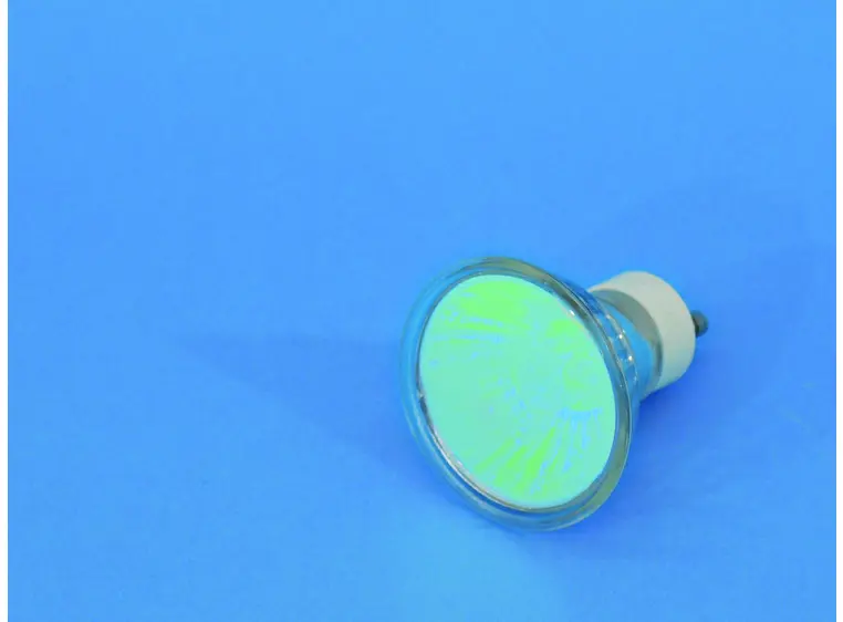 Omnilux GU-10 230V/50W 1500h 25° blue 